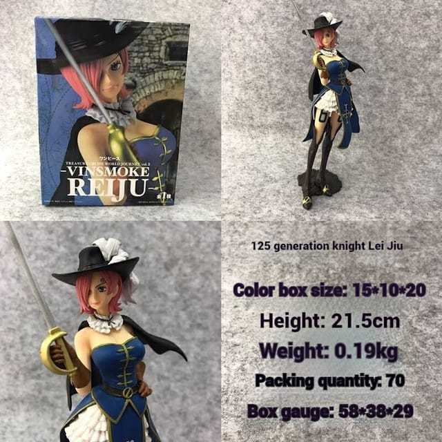 (37)Action Figure One Piece Reiju Treasure Cruise 22cm