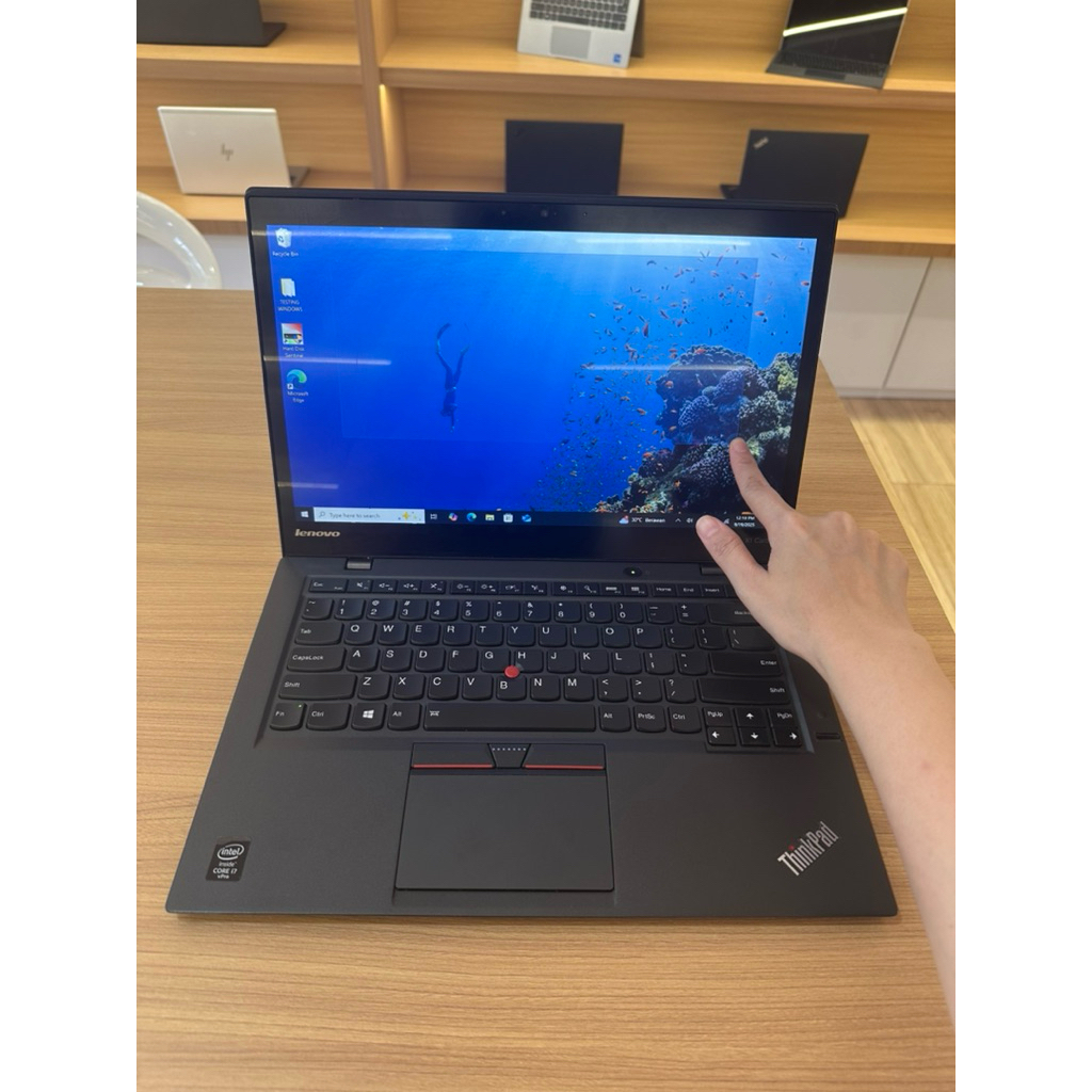 lenovo thinkpad x1 carbon 3rd core i7 gen 5 ram 8gb ssd 128gb touchscreen