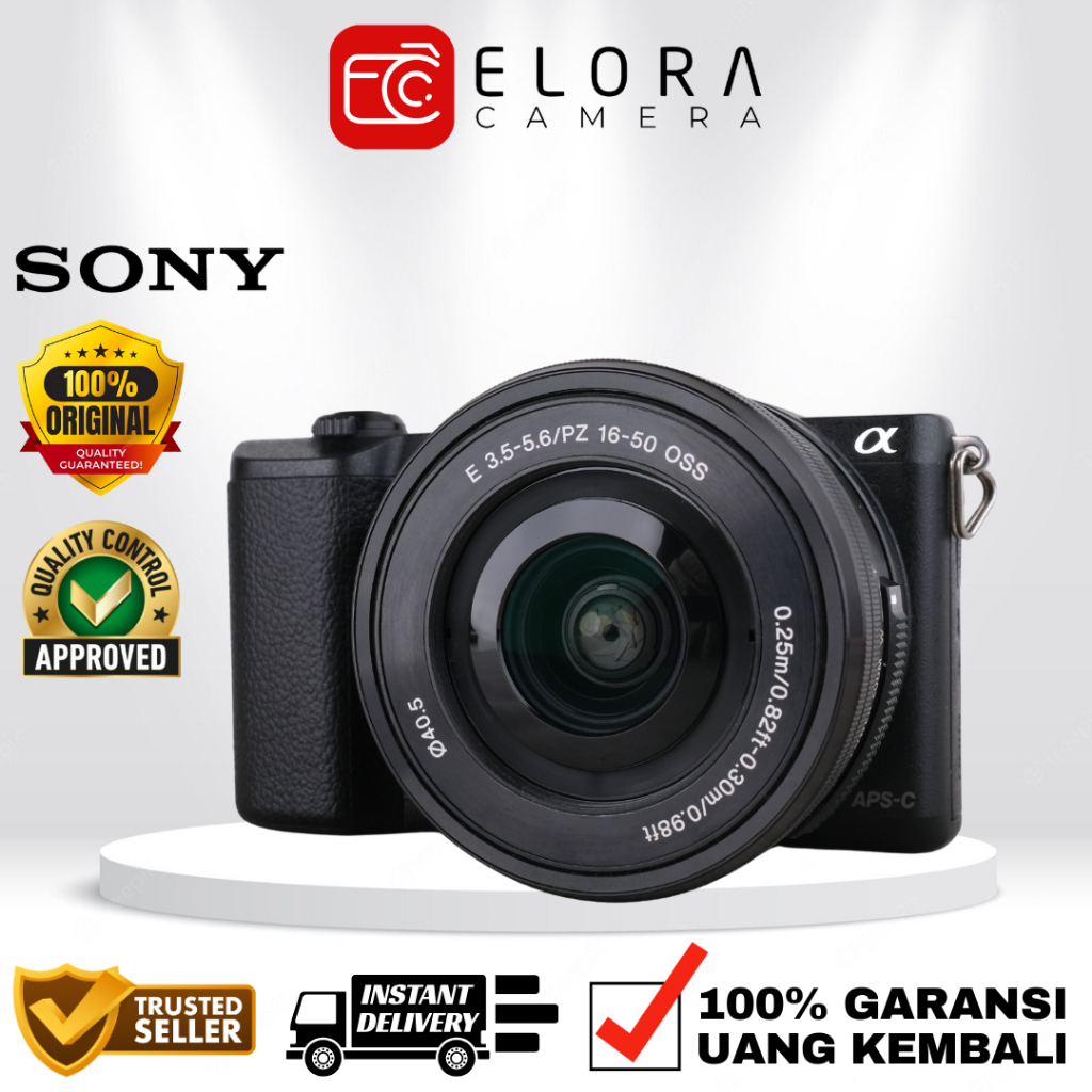 Sony Alpha A5100 Kit 16-50mm / Kamera Mirrorless Sony Alpha A 5100 Kit 16-50 mm / Sony A5100 A 5100 