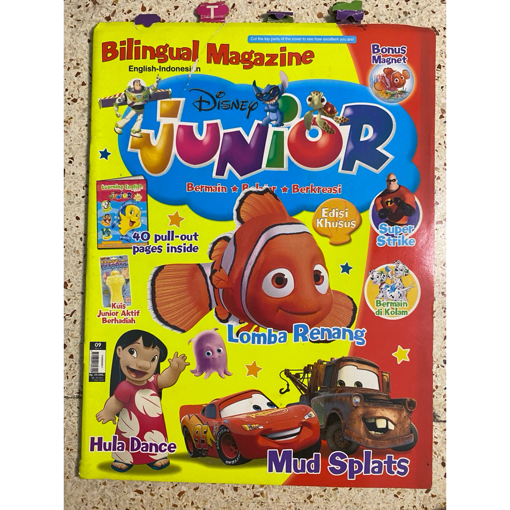 MAJALAH ENGLISH INDONESIA DISNEY JUNIOR