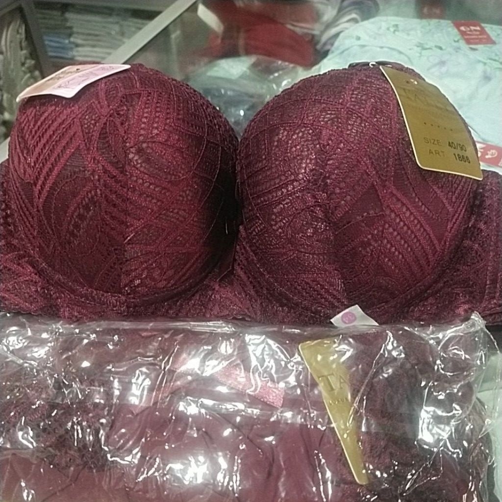 bh setelan TALLY art 1866.kawat brukat renda