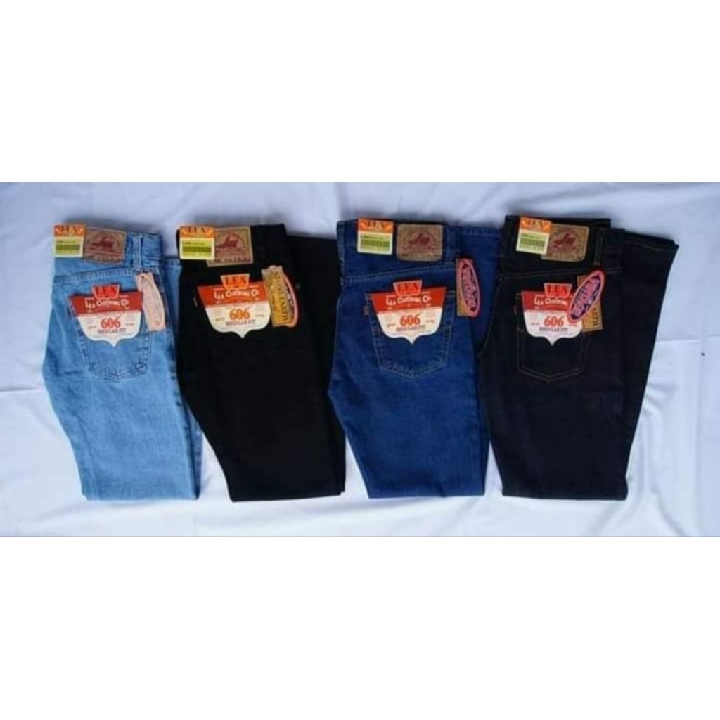 Celana Panjang Jeans Lea Standar 606 // Celana Jeans Lea 606 Reguler