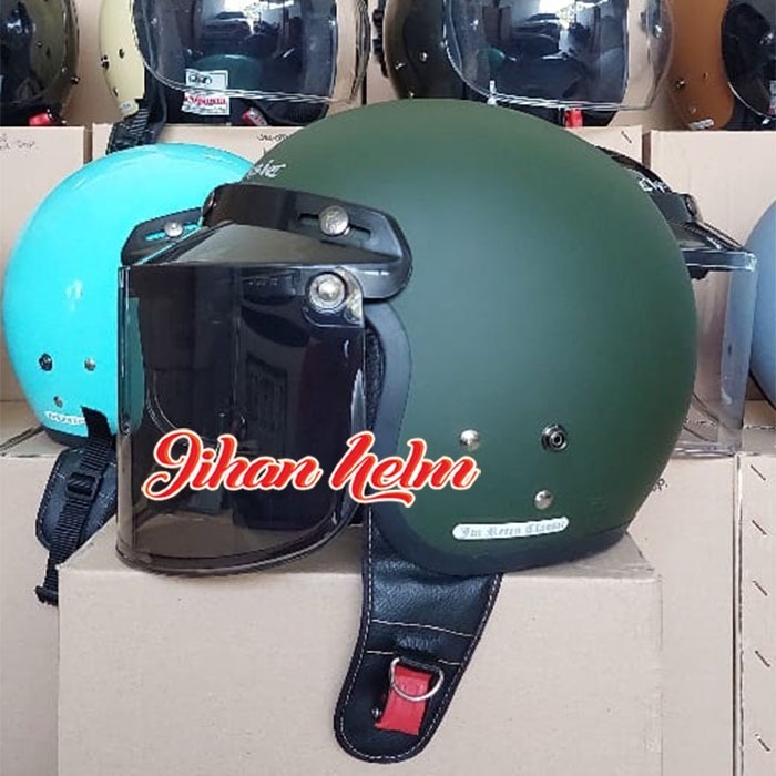 Helm / Helm Jm Classic / Helm Retro Classic 08 ORIGINAL SNI TERBARU