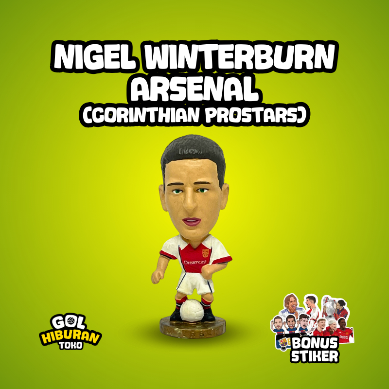 Nigel Winterburn - Arsenal 99/00 Action Figure Corinthian Prostars Second Rare