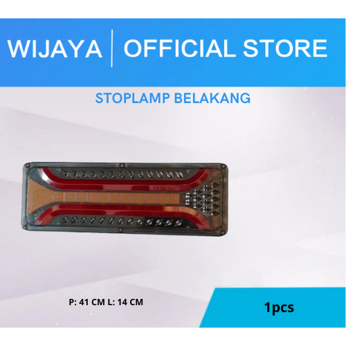 LAMPU BELAKANG VARIASI STOPLAMP SEIN RUNNING TRUK CANTER - D216