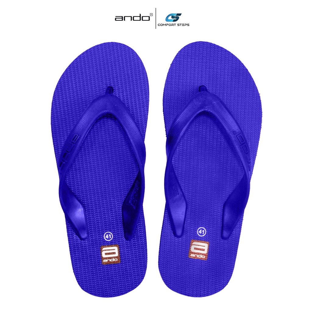 SANDAL JAPIT ANDO HAWAI ROYAL BLUE CASUAL PRIA SIZE 34-46 100% ORIGINAL