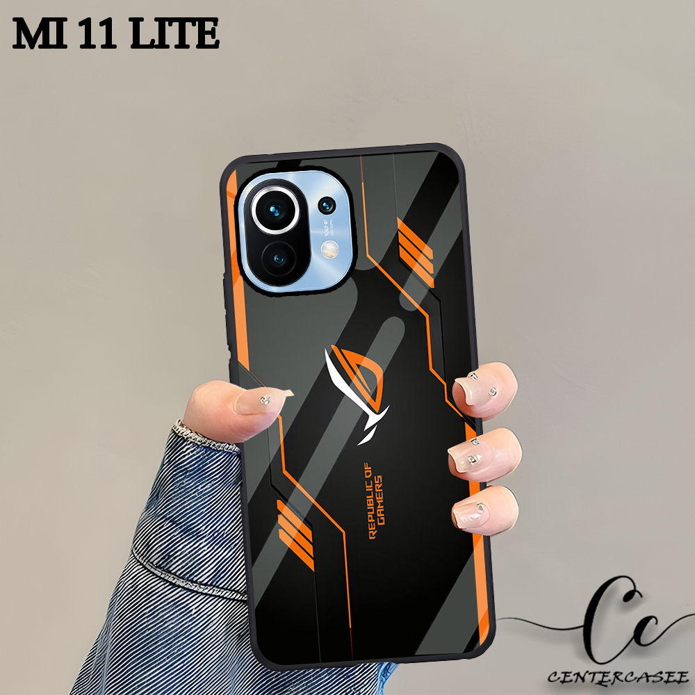 [AN28] Case Glossy XIAOMI MI 11 LITE  | MI 11 Case Kekinian Murah Kualitas Premium | Casing Kilau Pi