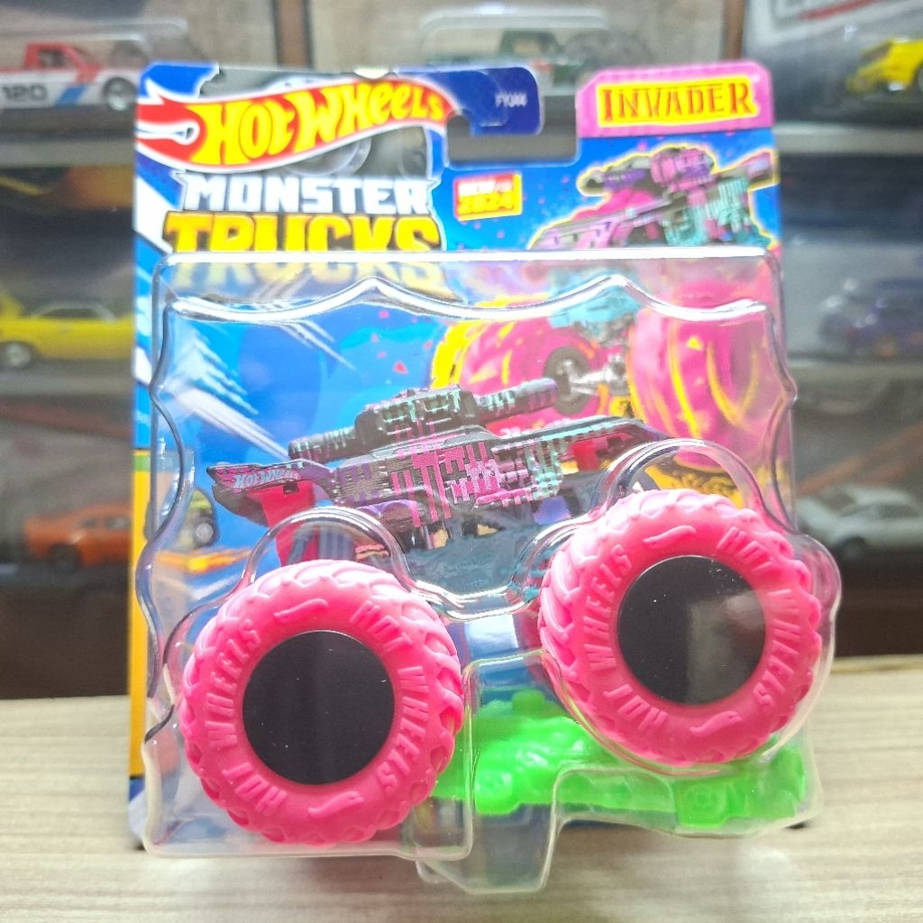 Hot Wheels Monster Trucks Invader - Original Hotwheels- 931A - Mainan Anak