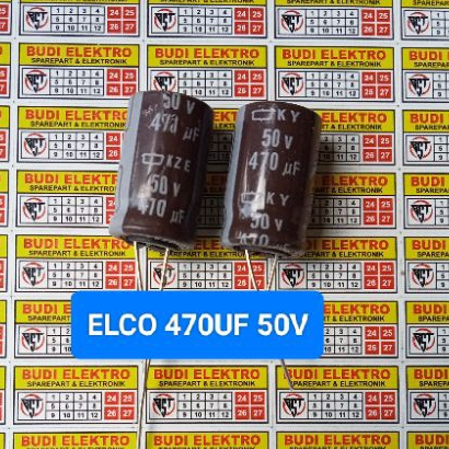 ELCO 470UF 50V 470UF 50V