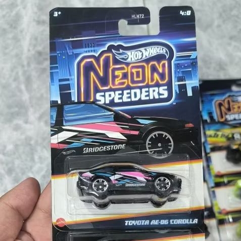 Hot Wheels Toyota AE-86 Corolla Neon Speeders AE 86