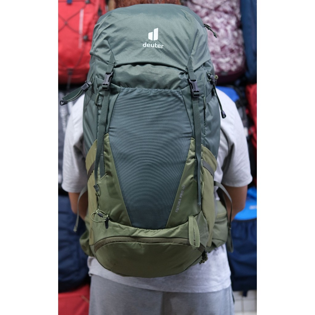 Tas Gunung Keril Deuter Futura Pro 40 Liter Tas Ransel Hiking