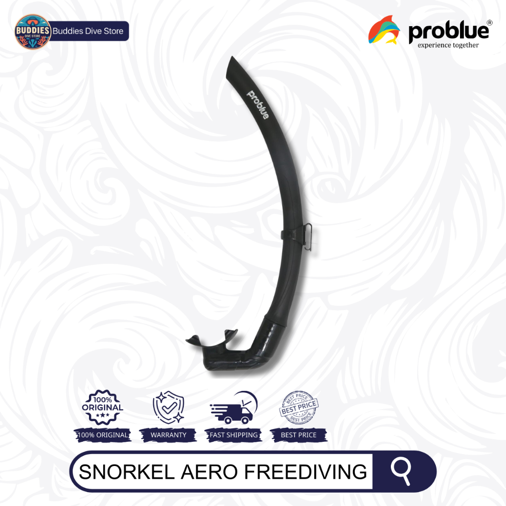 Problue Snorkel Aero Freediving Snorkel - Snorkel