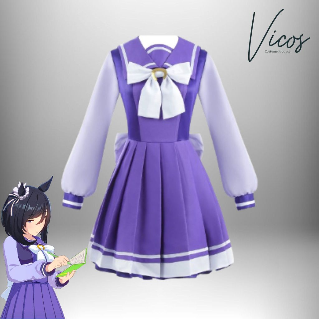 Kostum Cosplay Uma Musume Uniform & Stage