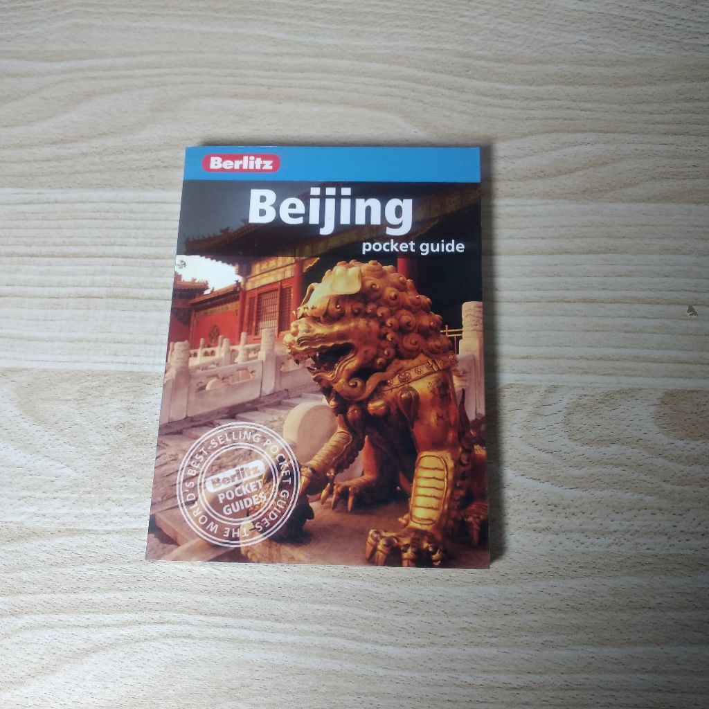 Beijing pocket guide berlitz buku guide petunjuk perjalanan bahasa inggris