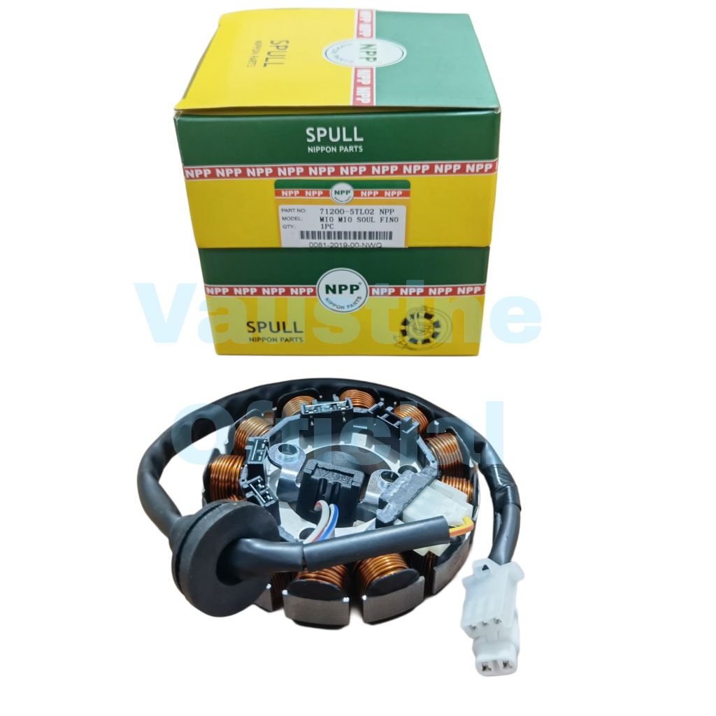 SPUL SPULL STATOR ASSY MIO LAMA KARBU MIO SPORTY MIO SMILE SOUL GT FINO KARBU NOUVO 5TL ORI NPP