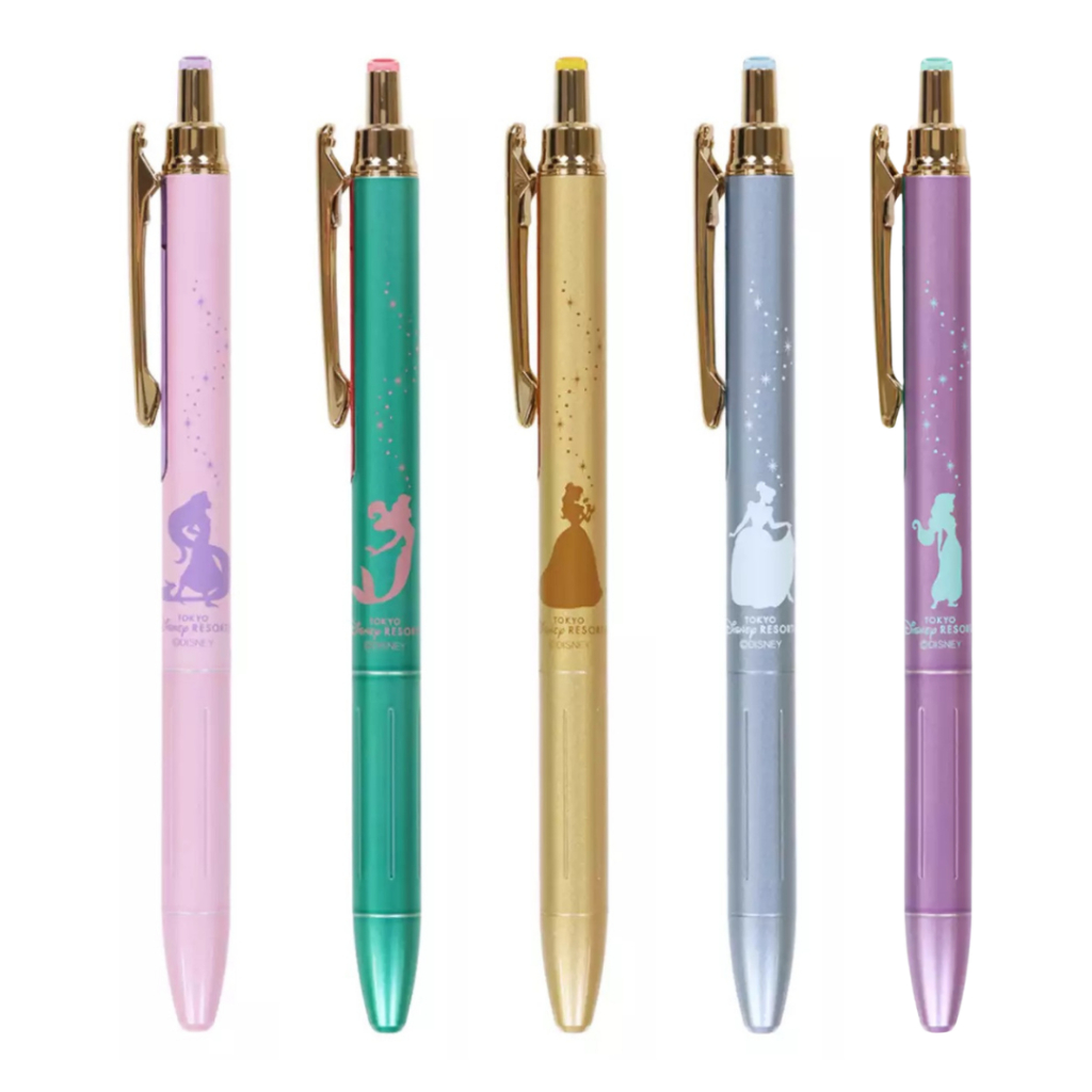 Zebra Sarasa Grand Disney Princess Ariel Rapunzel Tokyo Resort Gel Pen 0.5mm Pulpen Limited Edition