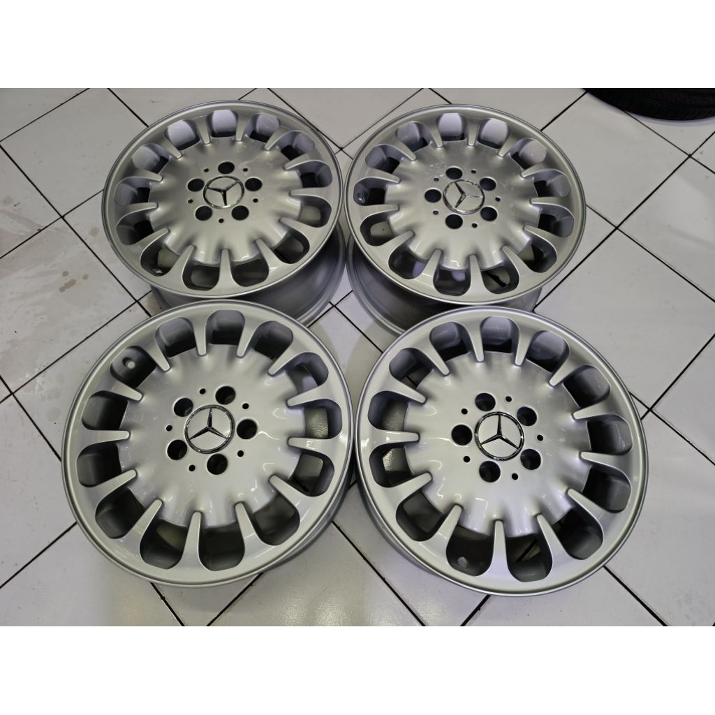 Velg Oem Mercy Kuku Macan R16 Pcd 5 x 112 lebar 7.5 wt 42