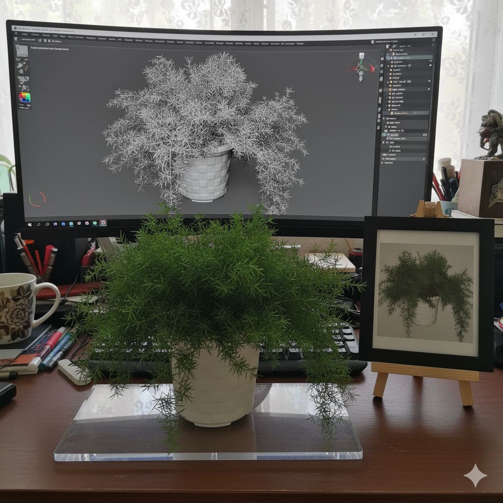 Krisdoren, Tanaman Hias Asparagus Krisdoren