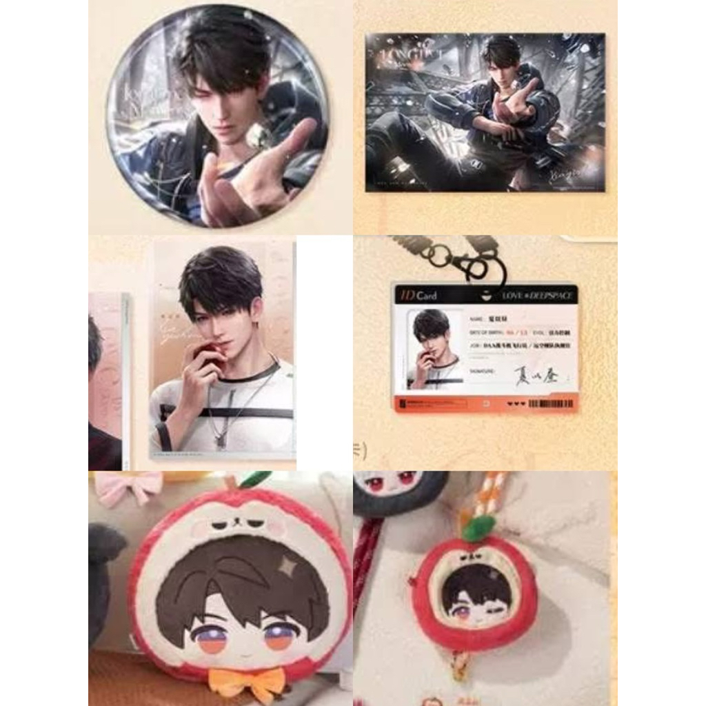(PREORDER) Love and Deepspace Official Merchandise - Caleb