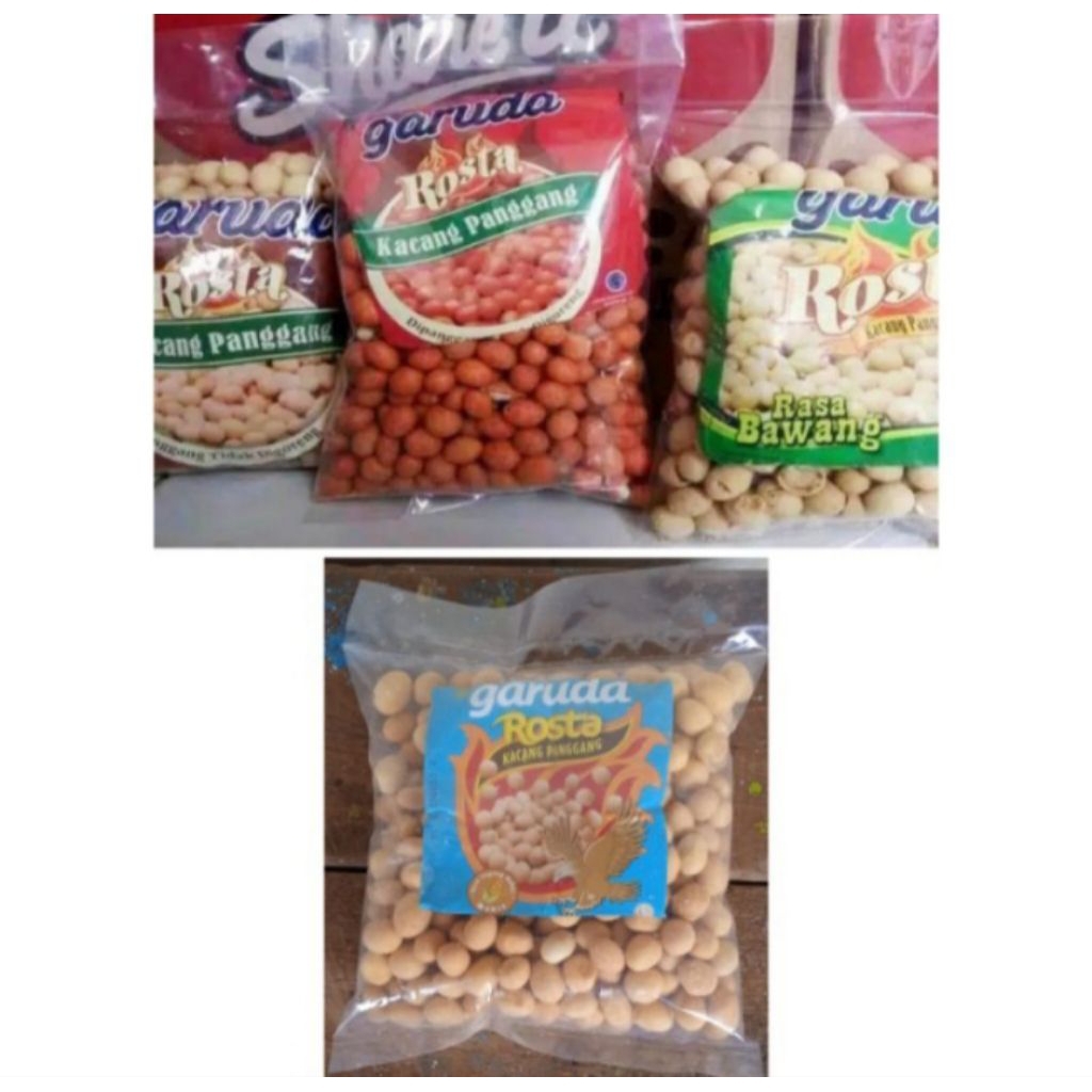 

GARUDA ROSTA KACANG PANGGANG 200gr Snack kiloan 100% Original produk