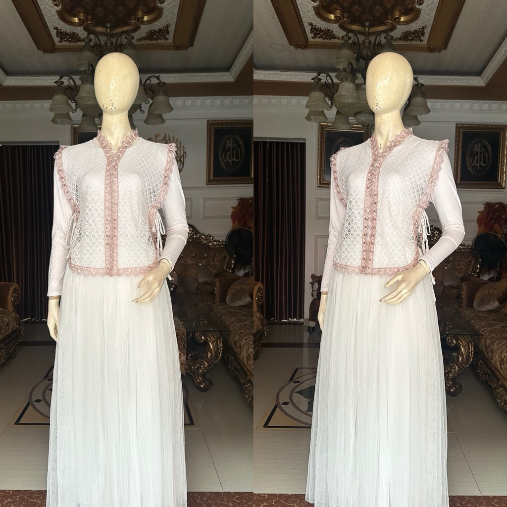 Narumi Vest Set - Set Blazer Wanita - Vest Outer Set - Setelan Rok Wanita - Vest Wanita - One Ser Sk