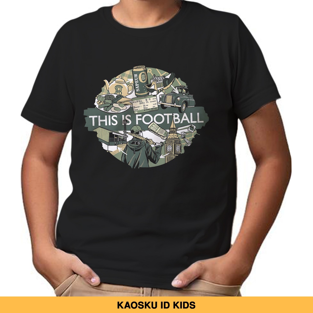 KAOS Casual football - KAOS Casual 1 - BAJU ANAK USIA 1-14 TAHUN - BAJU Football Casual - KAOS DISTR