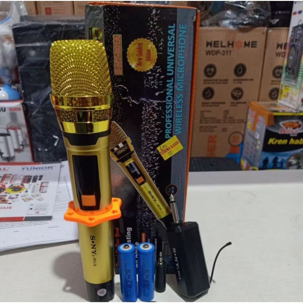 Mic S.NY901A/Mic wireless sony 901A/Mic karoke tanpa kabel