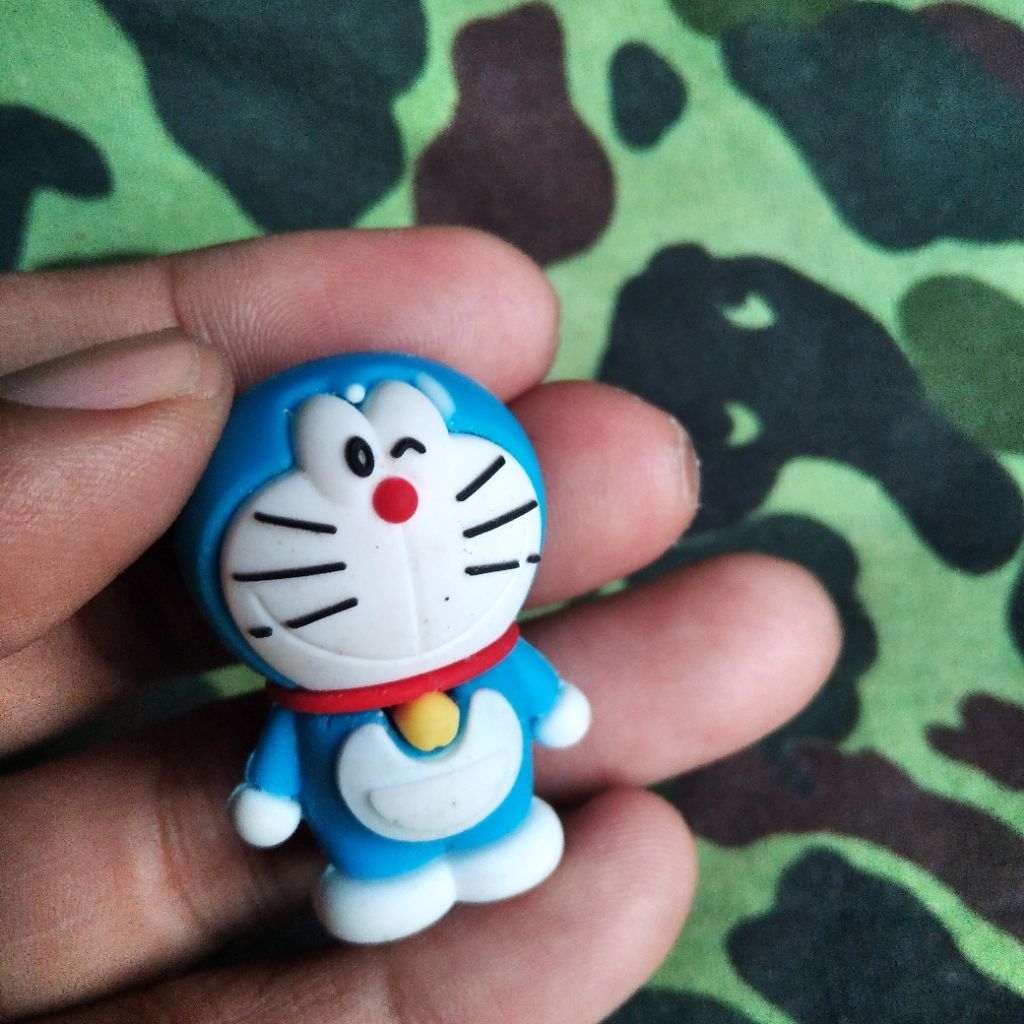 figure doraemon fujiko pro robot kucing jepang lucu miniatur doraemon patung doraemon mainan jadul f