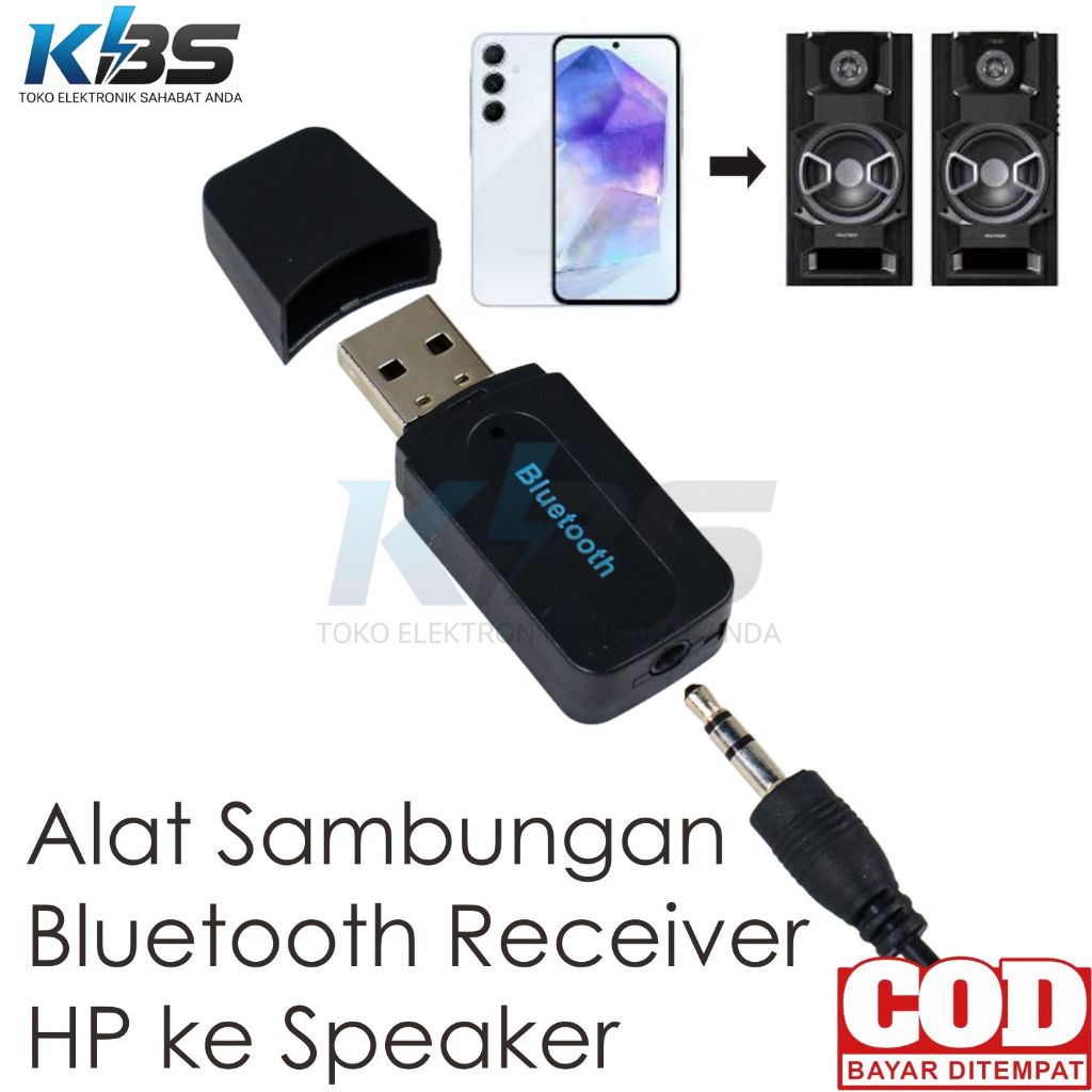 Bluetooth Receiver Sambungan Audio Wireless dari HP Tablet Ke Speaker Aktif Speker Sound Sistem