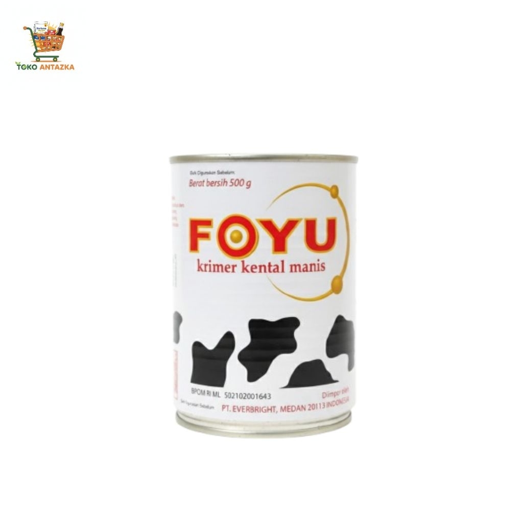 Foyu Krimer Kental Manis SKM Kaleng 500g ( Susu Kental Manis )