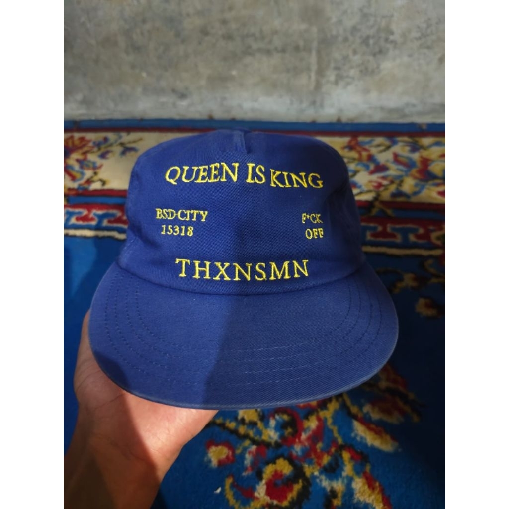 6 Panel Laurie Blue Thanksinsomnia