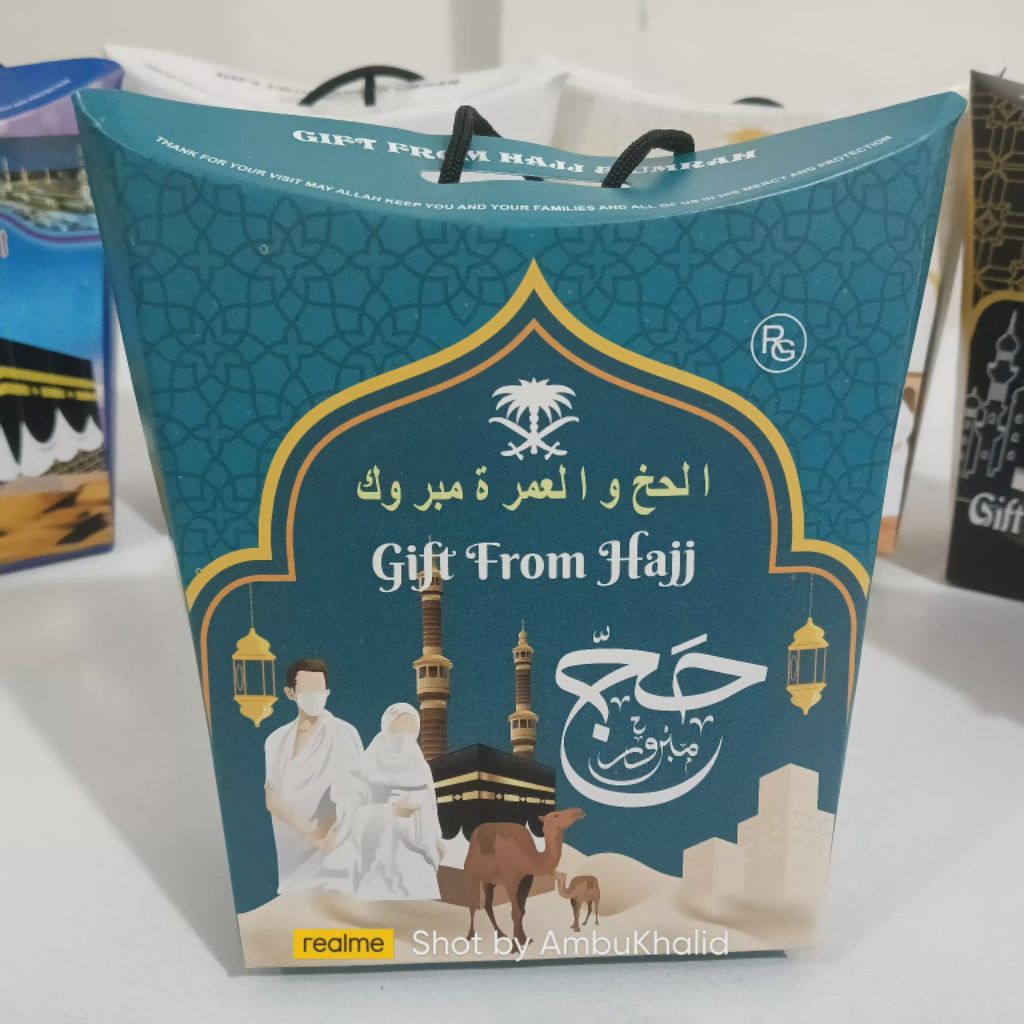 Tas Tote Bag Kosong Oleh2 Haji Umroh