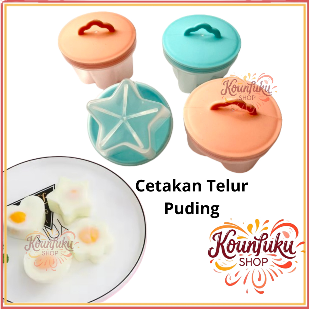 Cetakan Telur Kukus Bisa Puding Agar Kue
