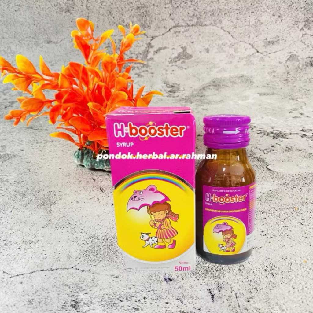 H-BOOSTER SYRUP MEMENUHI VITAMIN ANAK