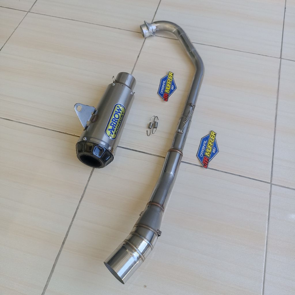 Knalpot racing Arrow pnp Jupiter mx 135 mx king 150