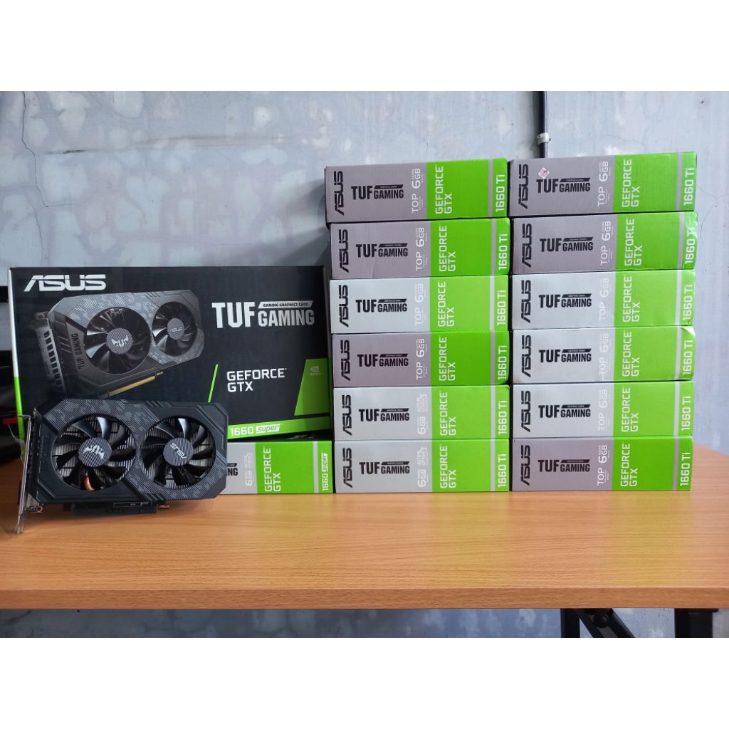 VGA ASUS GTX 1660 TI - BEKAS PREMIUM