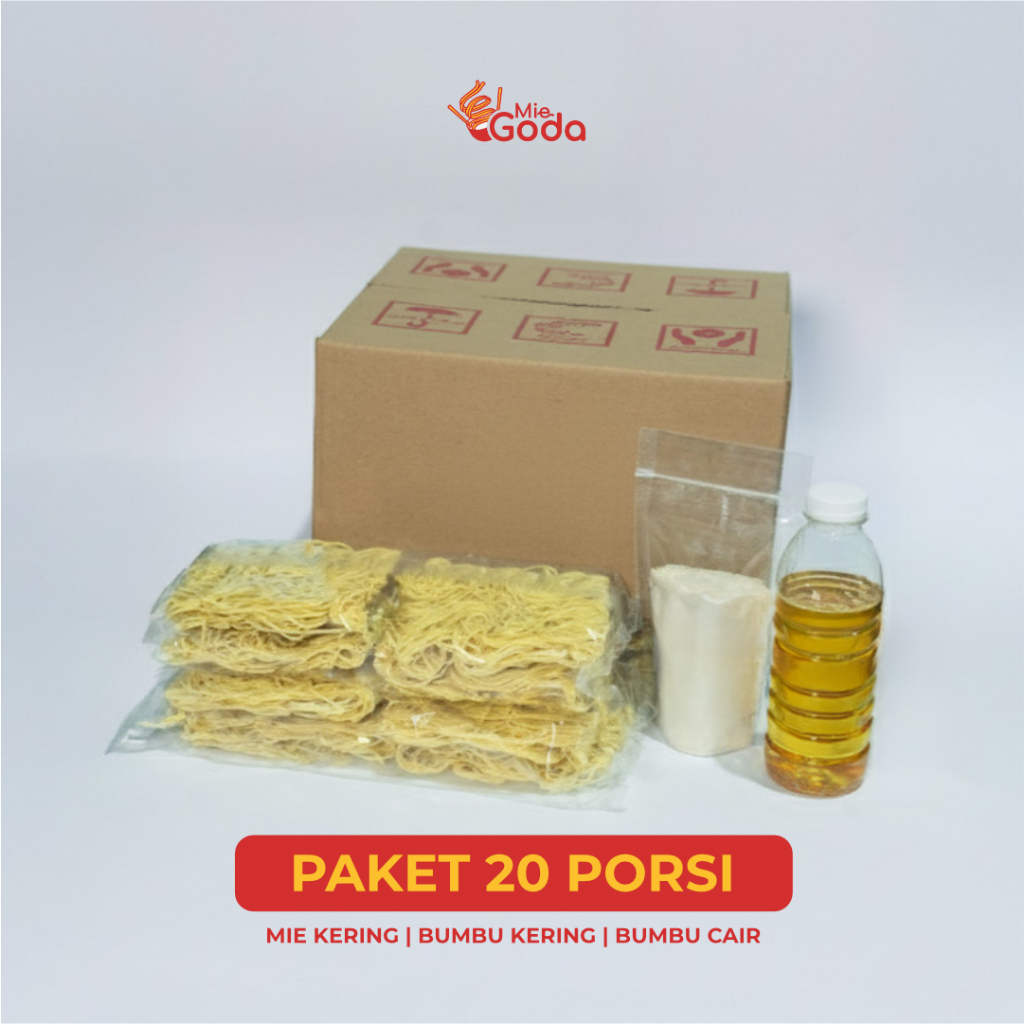 20 Porsi Mie Gacoan Bahan Baku | Wizzmie | Mie Kober | Mie Gobar  | BisnisKuliner