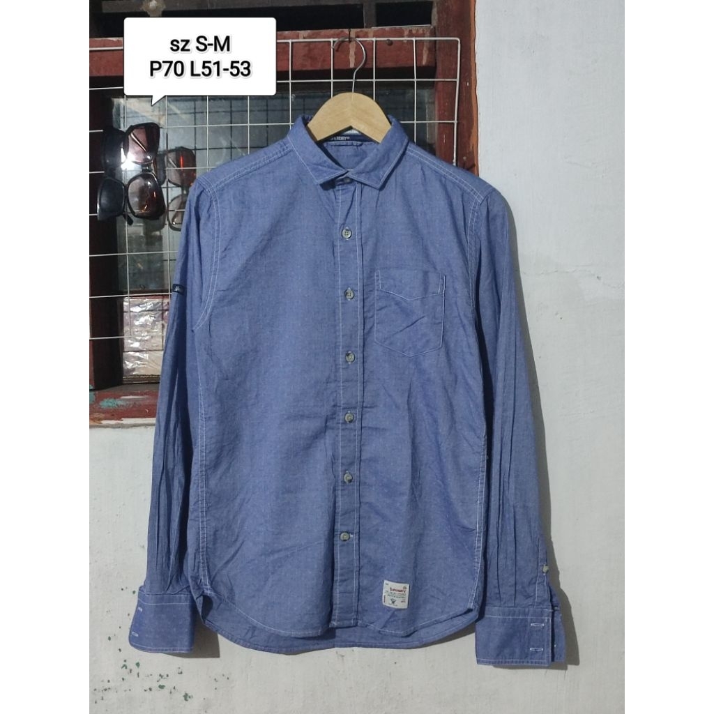 kemeja superdry original