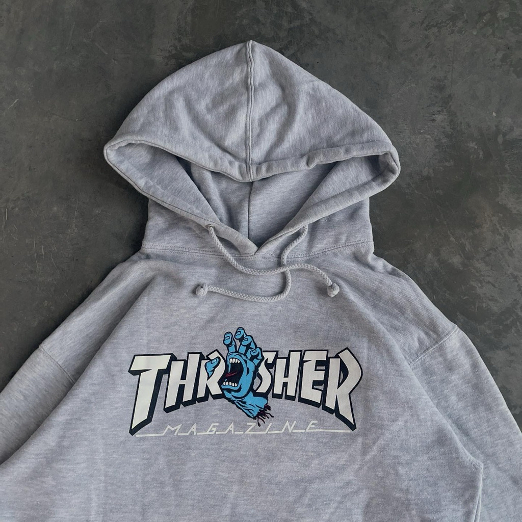 THRASHER X SANTA CRUZ SCREAMING HAND HOODIE