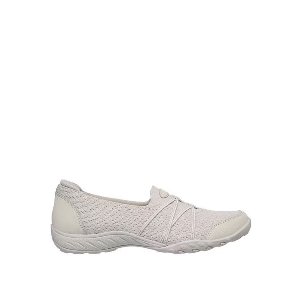 Skechers Breathe Easy Women Casual Shoes - Natural