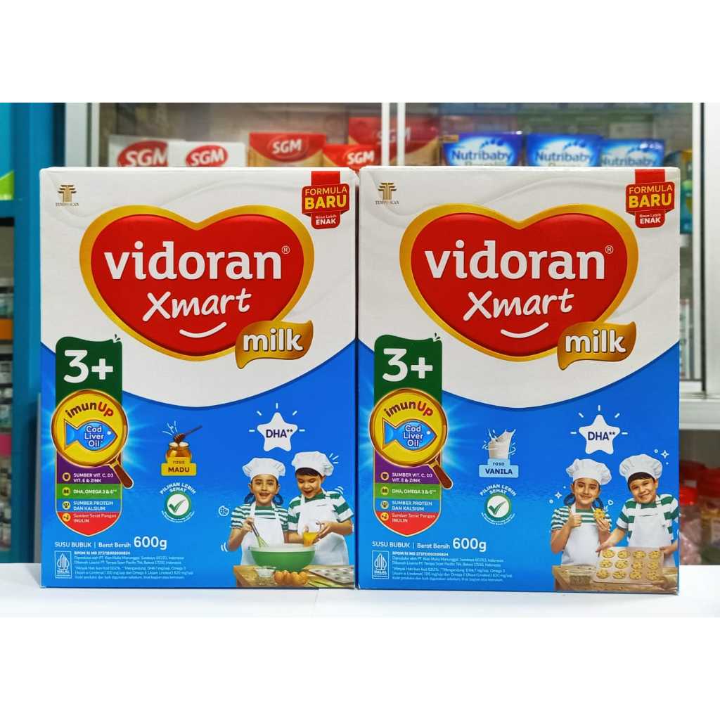 

VIDORAN + - SUSU PERTUMBUHAN UNTUK ANAK USIA (3-5 TAHUN)