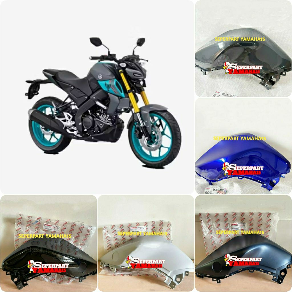 COVER TANGKI KIRI MT15 MT 15 ORIGINAL YGP GENUINE PARTS