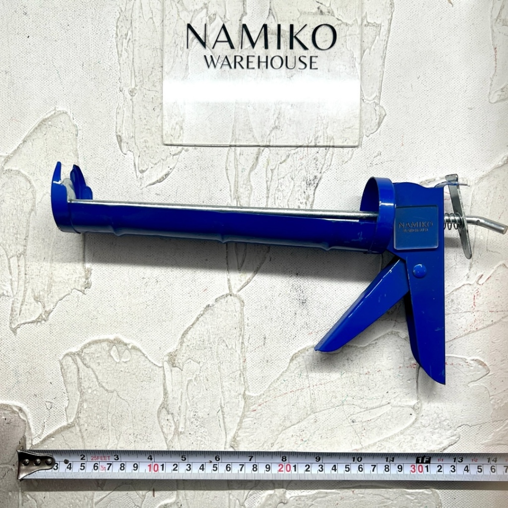 Tembakan Lem Silikon Kaca Aquarium botol tabung biru