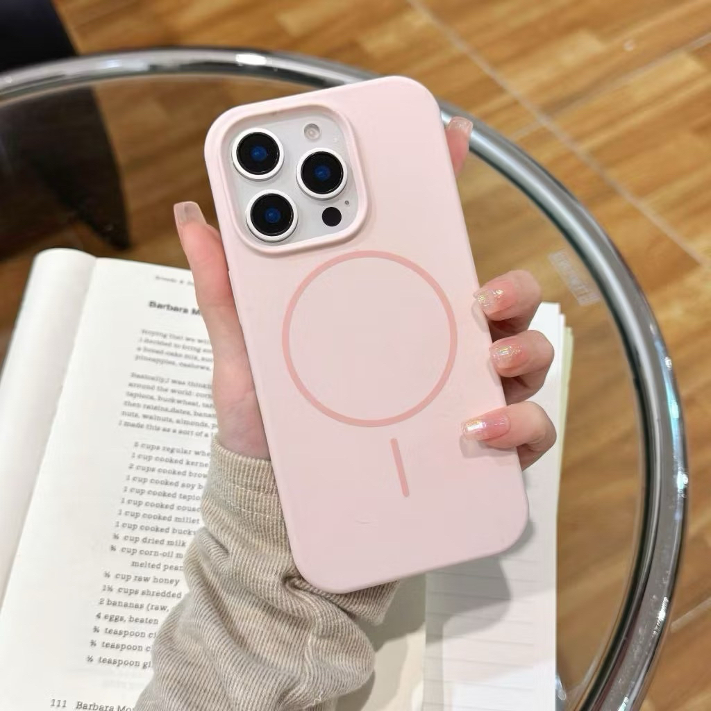 LIQUID PINK SOFT MAGSAFE IPHONE CASE