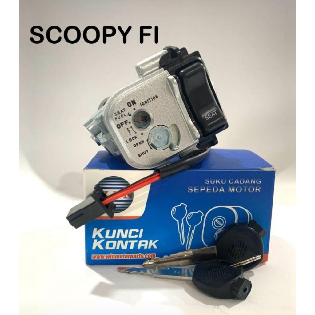 Kunci Kontak Set Honda Scoopy Fi k16 WIN