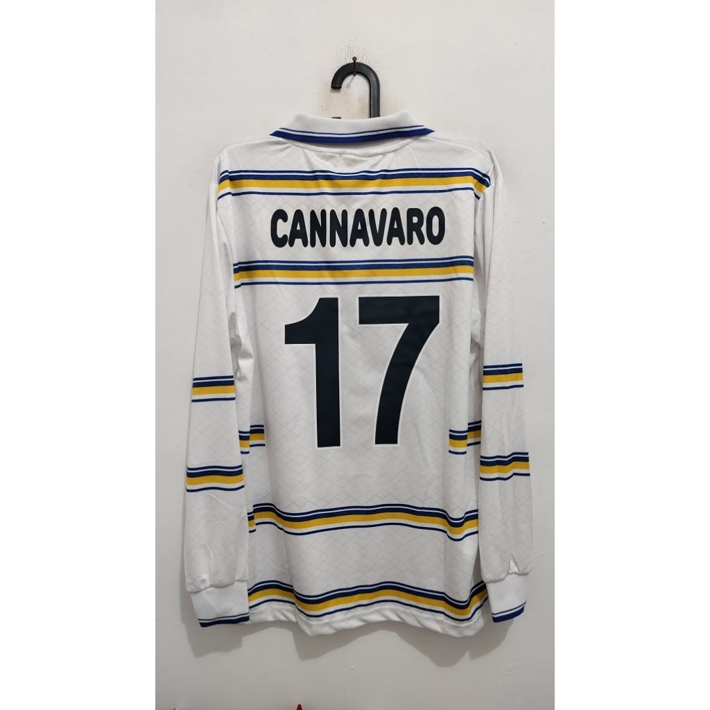 jersey retro Parma Cannavaro size xl