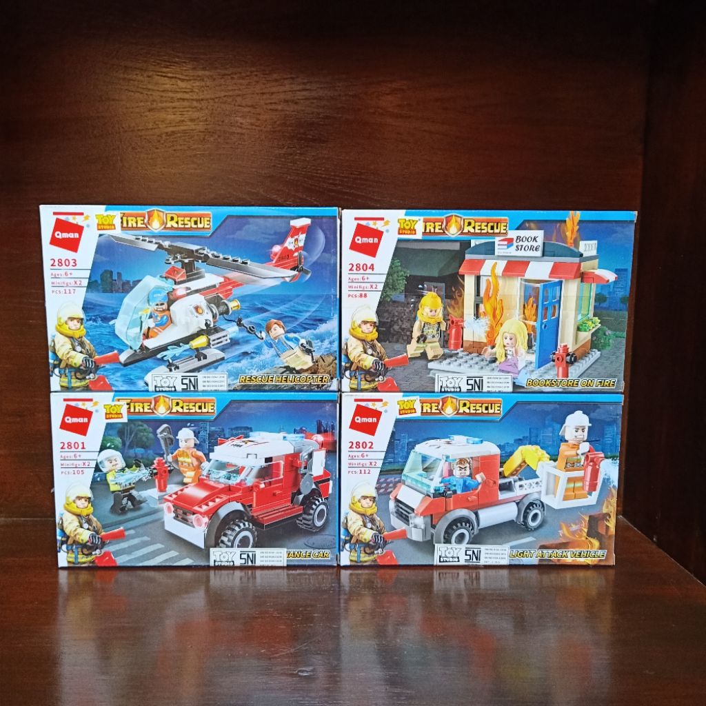 mainan anak rep Lego qman