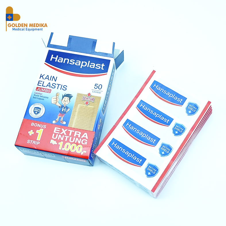 Hansaplast Plester Jumbo Besar Dan Lentur (BOX)