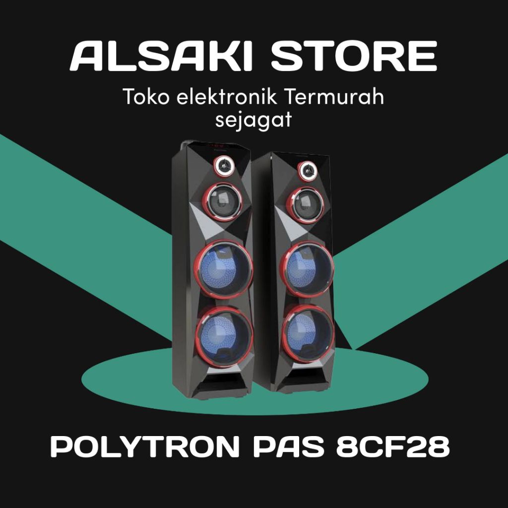 POLYTRON PAS 8CF28 / PAS8CF28 POLYTRON SPEAKER AKTIF BLUETOOTH
