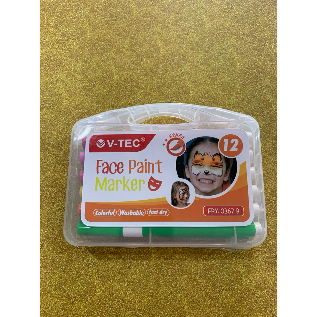 face paint marker / cat muka / cat wajah / washable face paint
